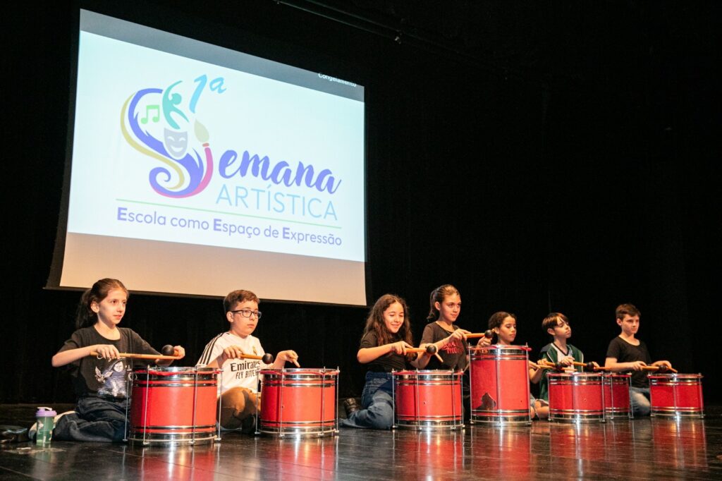 Com alunos e famílias, Prefeitura de São Caetano abre 1ª Semana Artística e celebra o poder da arte na educação