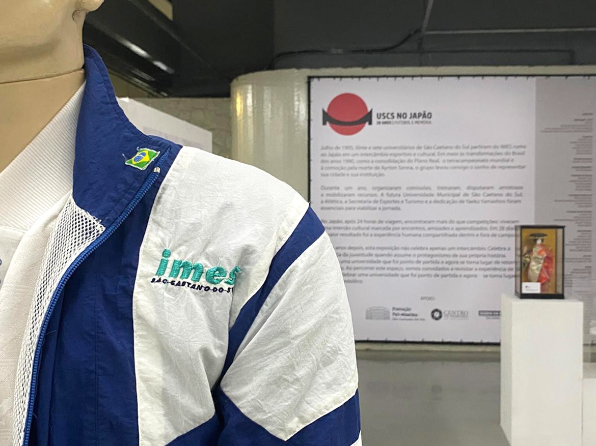 Histórica viagem de estudantes da USCS (IMES) ao Japão é tema de exposição no campus Barcelona