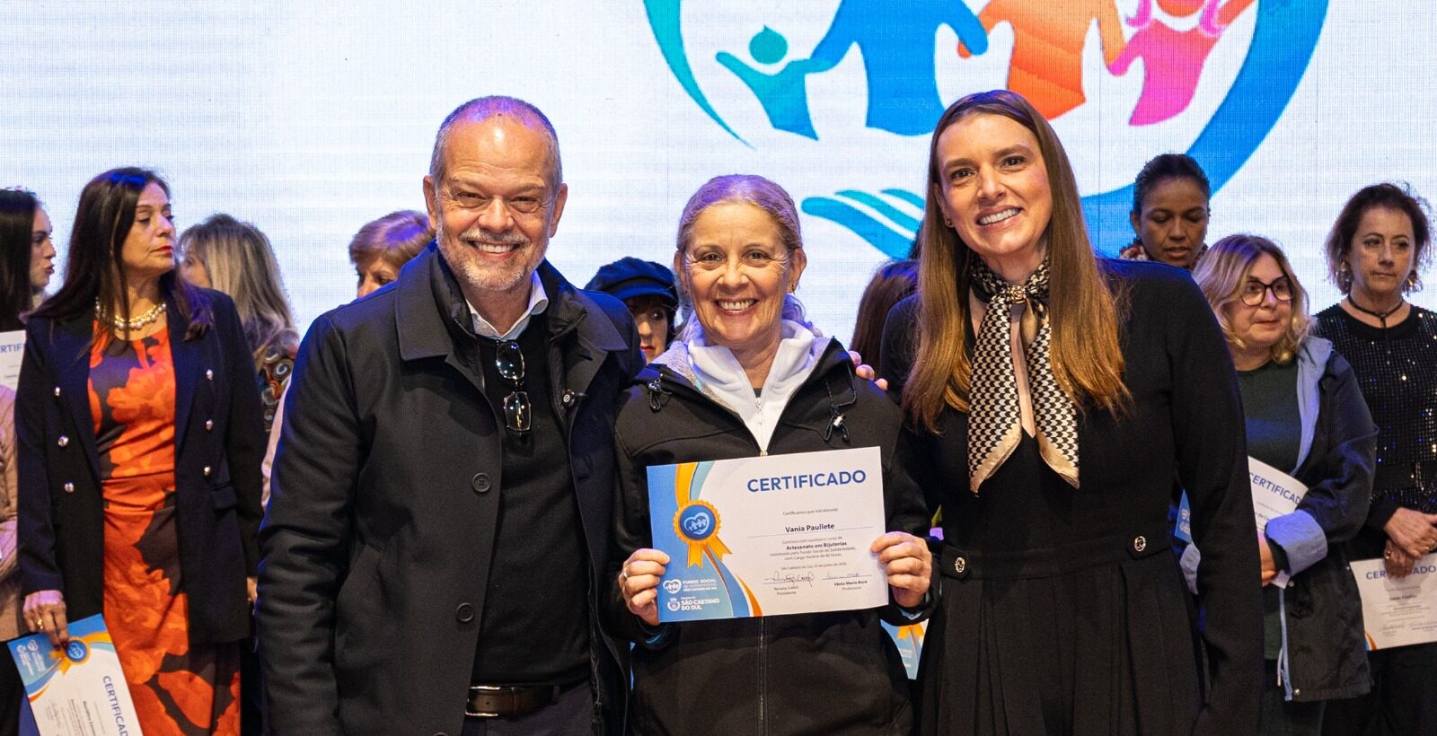 Fundo Social de São Caetano realiza Formatura dos alunos dos cursos de capacitação do primeiro semestre