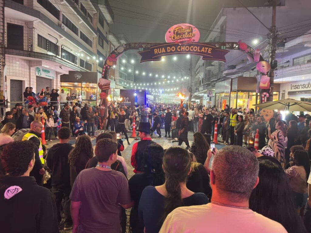Festival do Chocolate by Chocolândia transforma o Centro de Ribeirão Pires em circuito de música, arte e diversão neste fim de semana