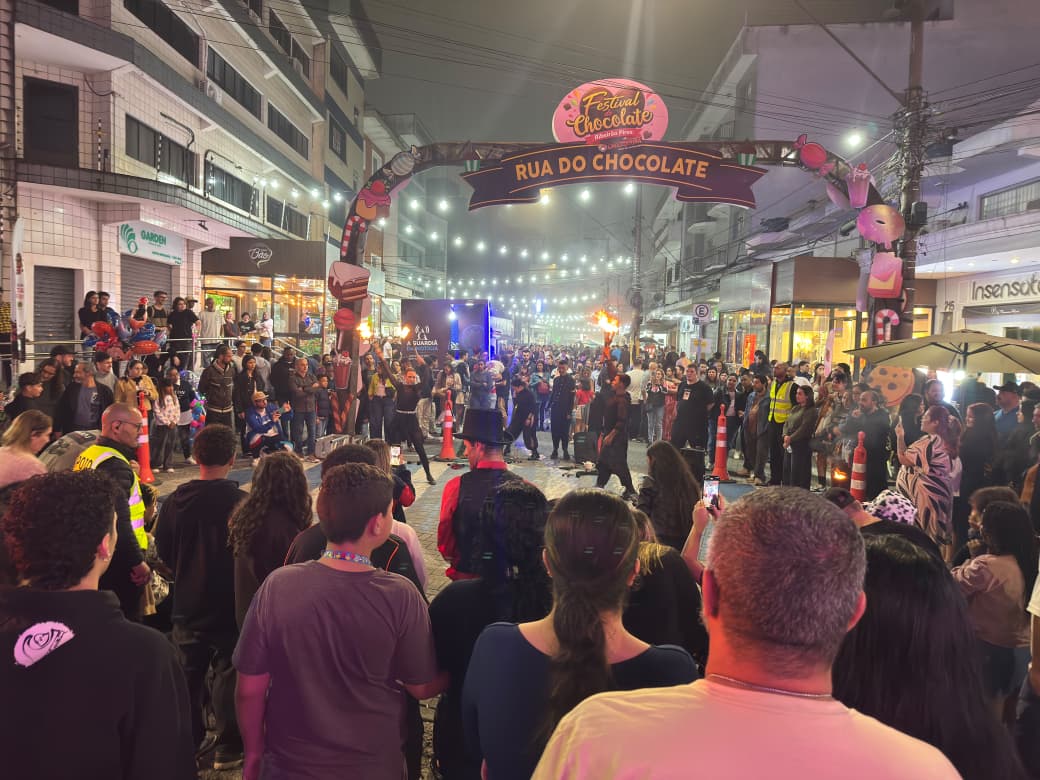 Festival do Chocolate by Chocolândia transforma o Centro de Ribeirão Pires em circuito de música, arte e diversão neste fim de semana