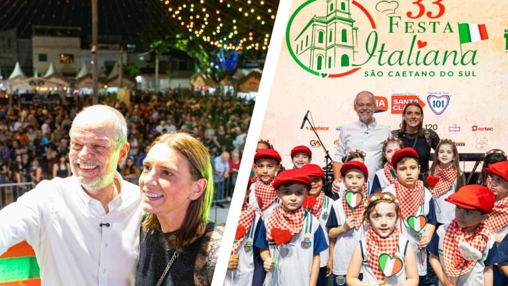 33ª Festa Italiana começa com muita música, sabores especiais e a confraternização das famílias de São Caetano
