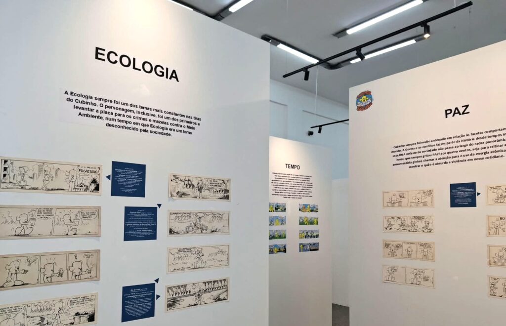 Cultura de São Caetano realiza exposição sobre os 50 anos de Cubinho, criação do cartunista Mario Mastrotti