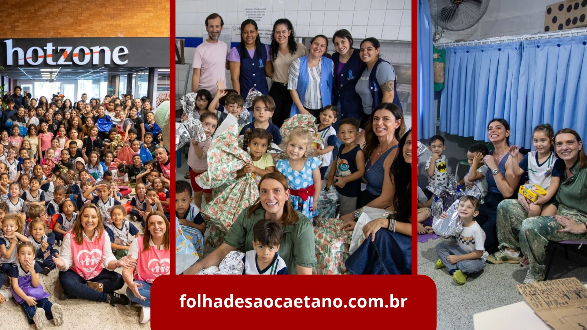 Fundo Social de São Caetano celebra o Dia das Crianças com diversão e entrega de presentes